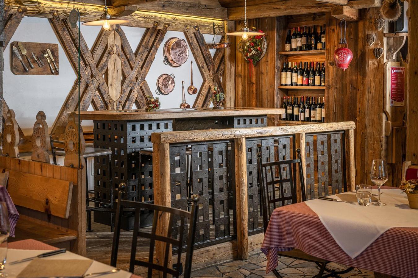 Garni Ladin Otel Vigo di Fassa Dış mekan fotoğraf