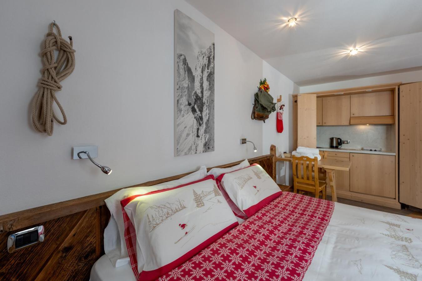 Garni Ladin Otel Vigo di Fassa Dış mekan fotoğraf