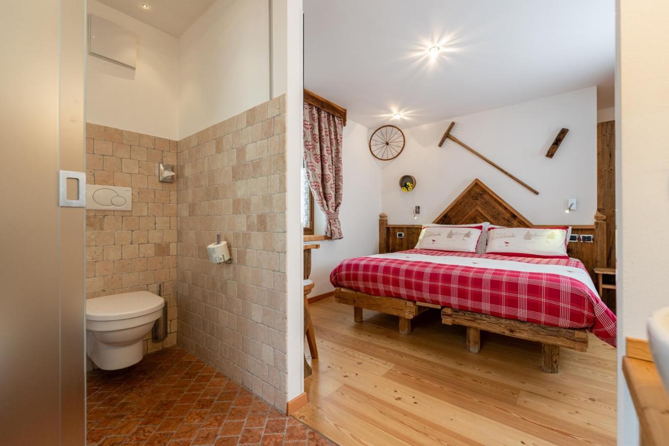 Garni Ladin Otel Vigo di Fassa Dış mekan fotoğraf
